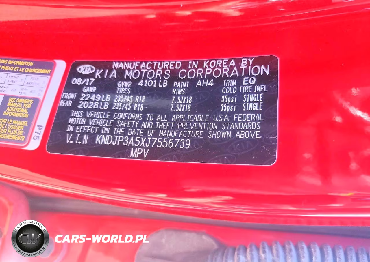 2018 Kia Soul + VIN:KNDJP3A5XJ7556739 - 12