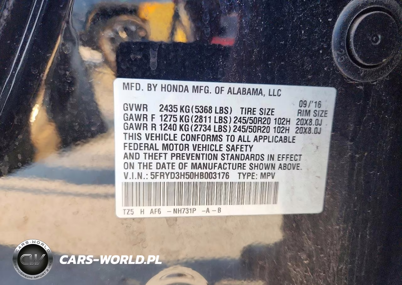 2017 Acura Mdx Technology VIN:5FRYD3H50HB003176 - 13