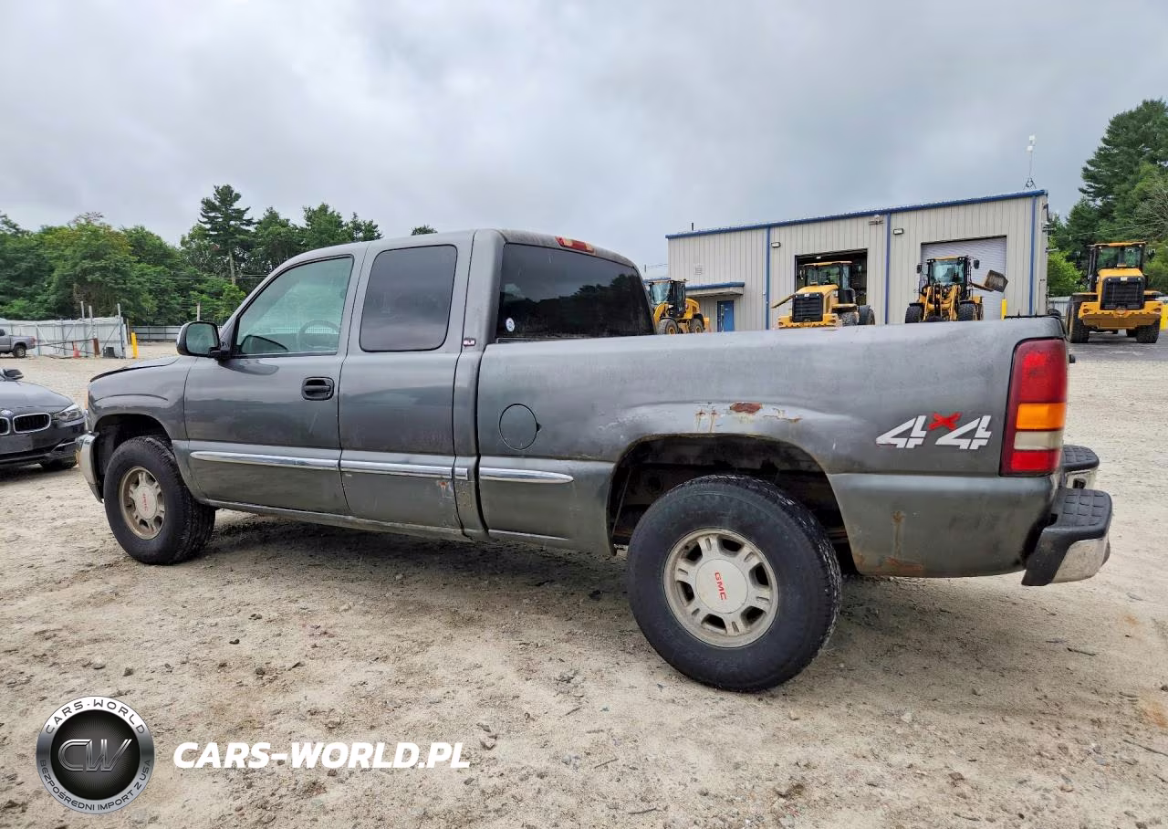 2001 GMC New Sierra K1500 VIN:1GTEK19T41Z224999 - 2