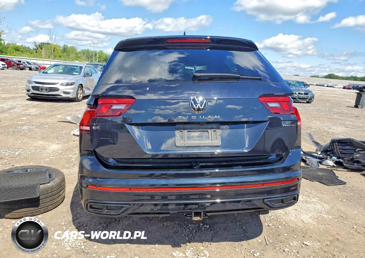 2024 Volkswagen Tiguan Se R-Line Black VIN:3VV8B7AX1RM110391 - 6