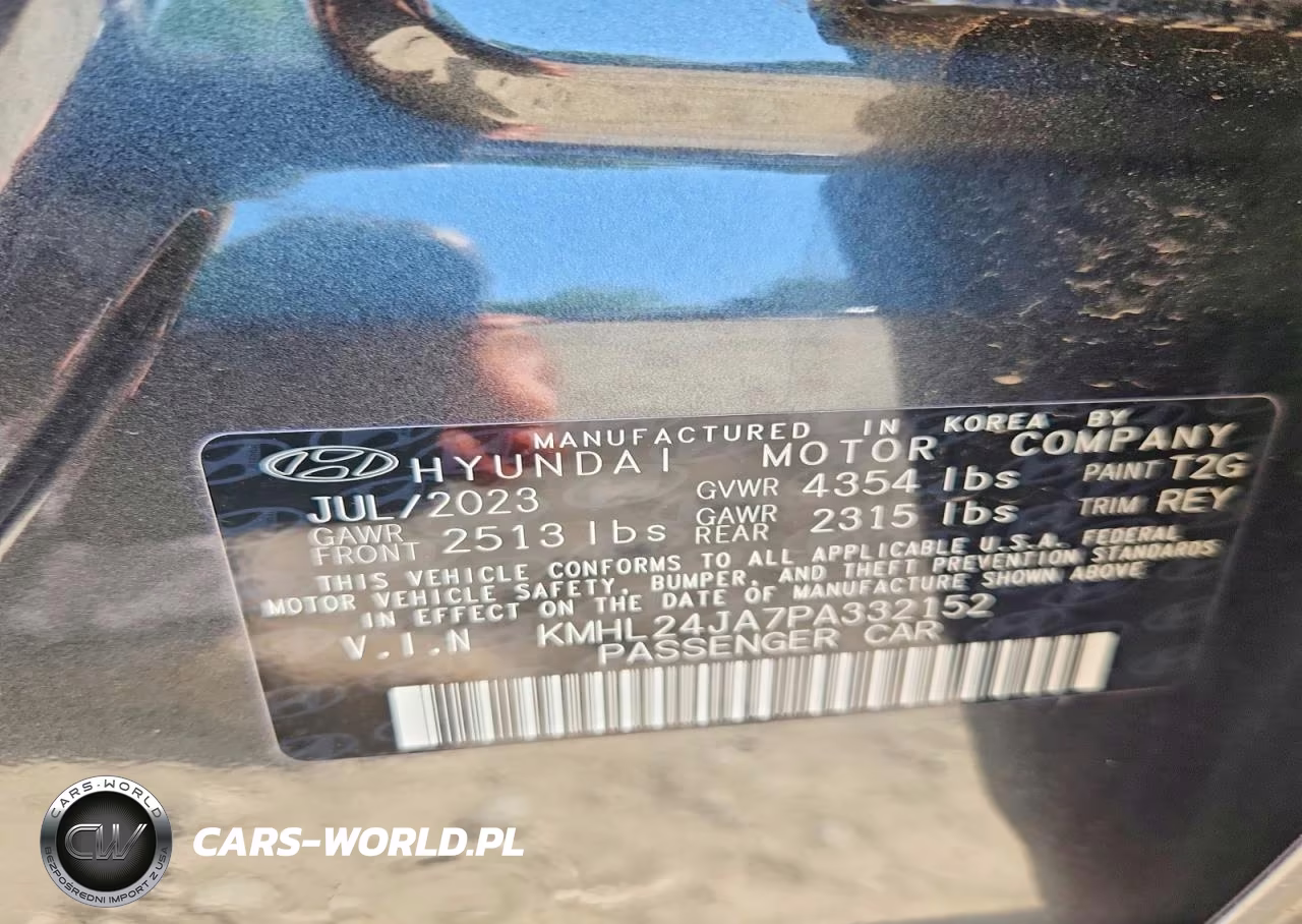 2023 Hyundai Sonata Se VIN:KMHL24JA7PA332152 - 13