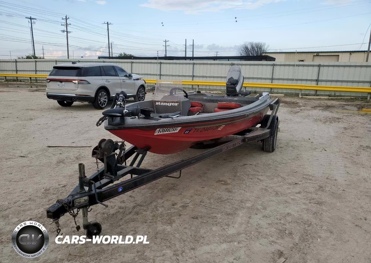 1986 Ranger Bassboat VIN:83074J586 - 2