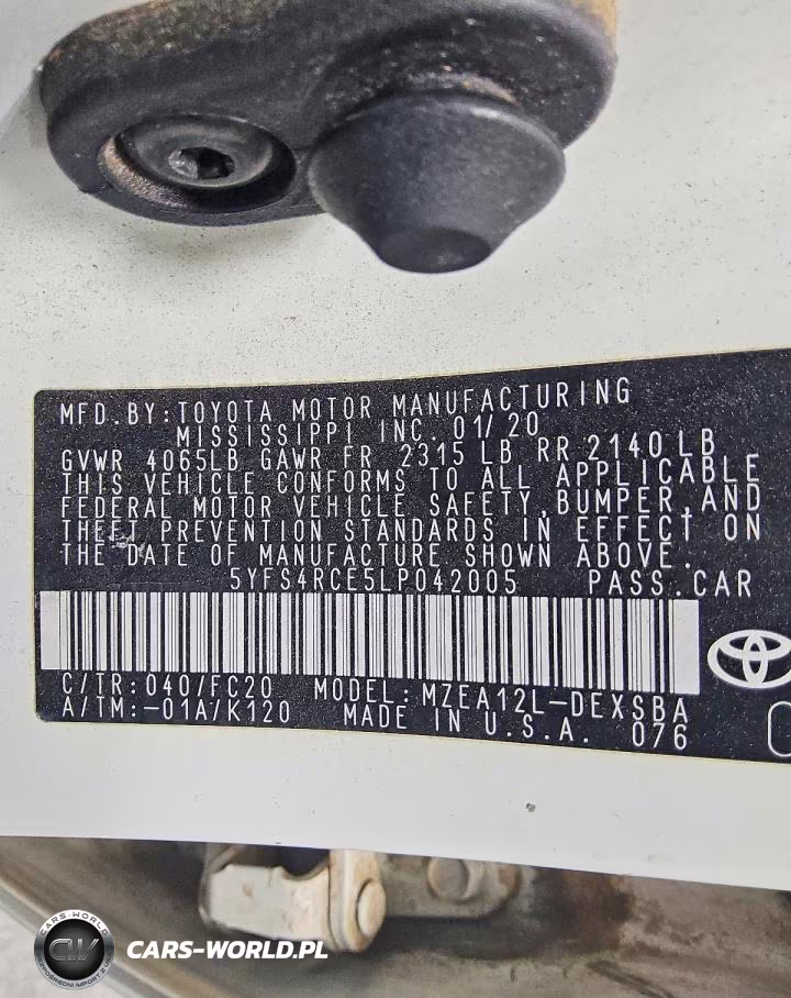 2020 Toyota Corolla Se VIN:5YFS4RCE5LP042005 - 12