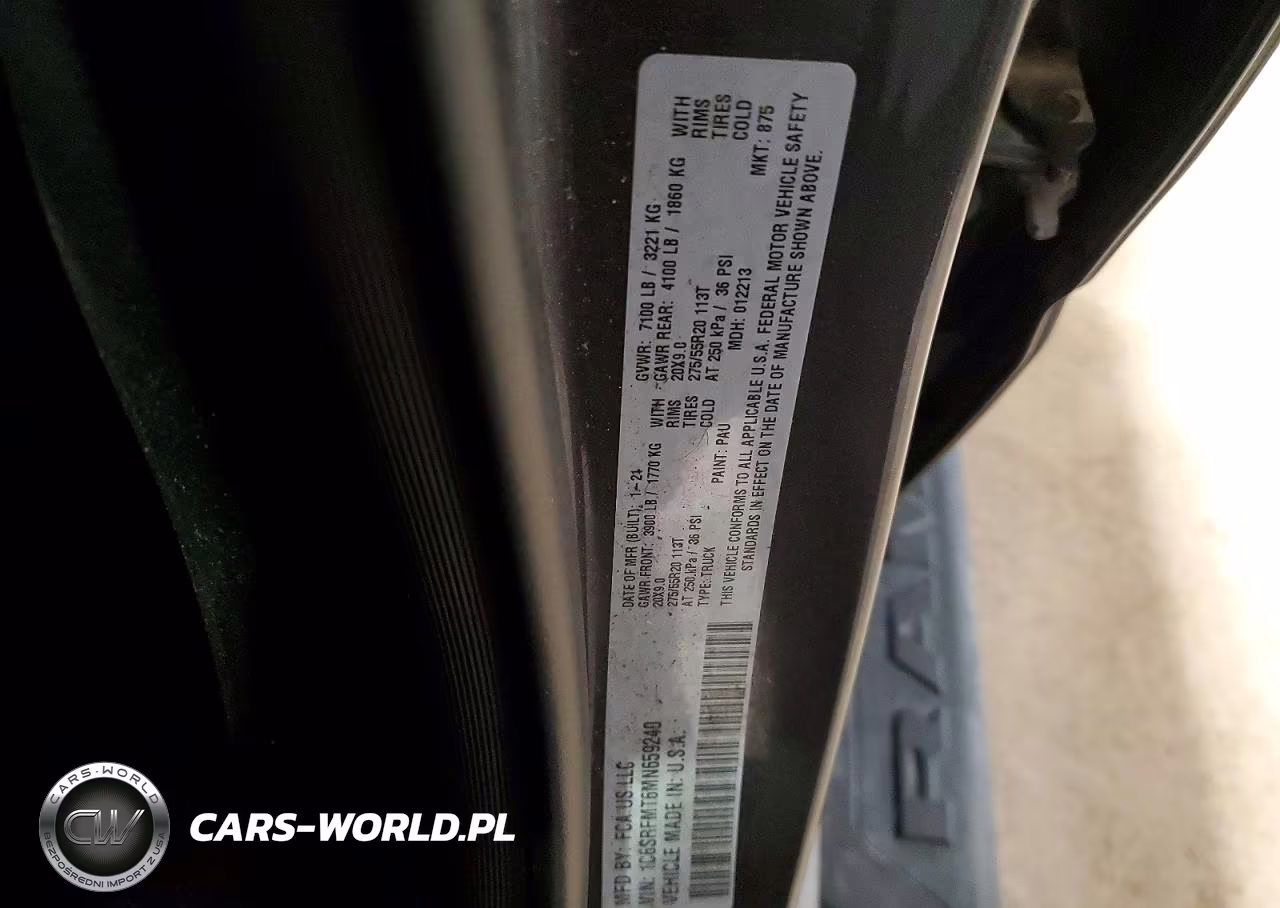 2021 Ram 1500 Big Horn-Lone Star VIN:1C6SRFMT6MN659240 - 12
