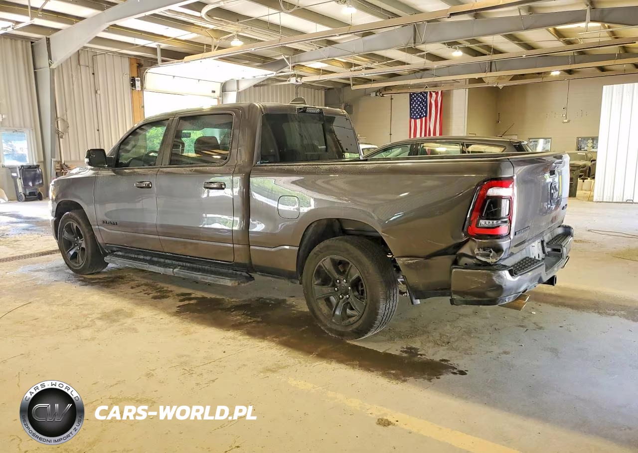 2021 Ram 1500 Big Horn-Lone Star VIN:1C6SRFMT6MN659240 - 2