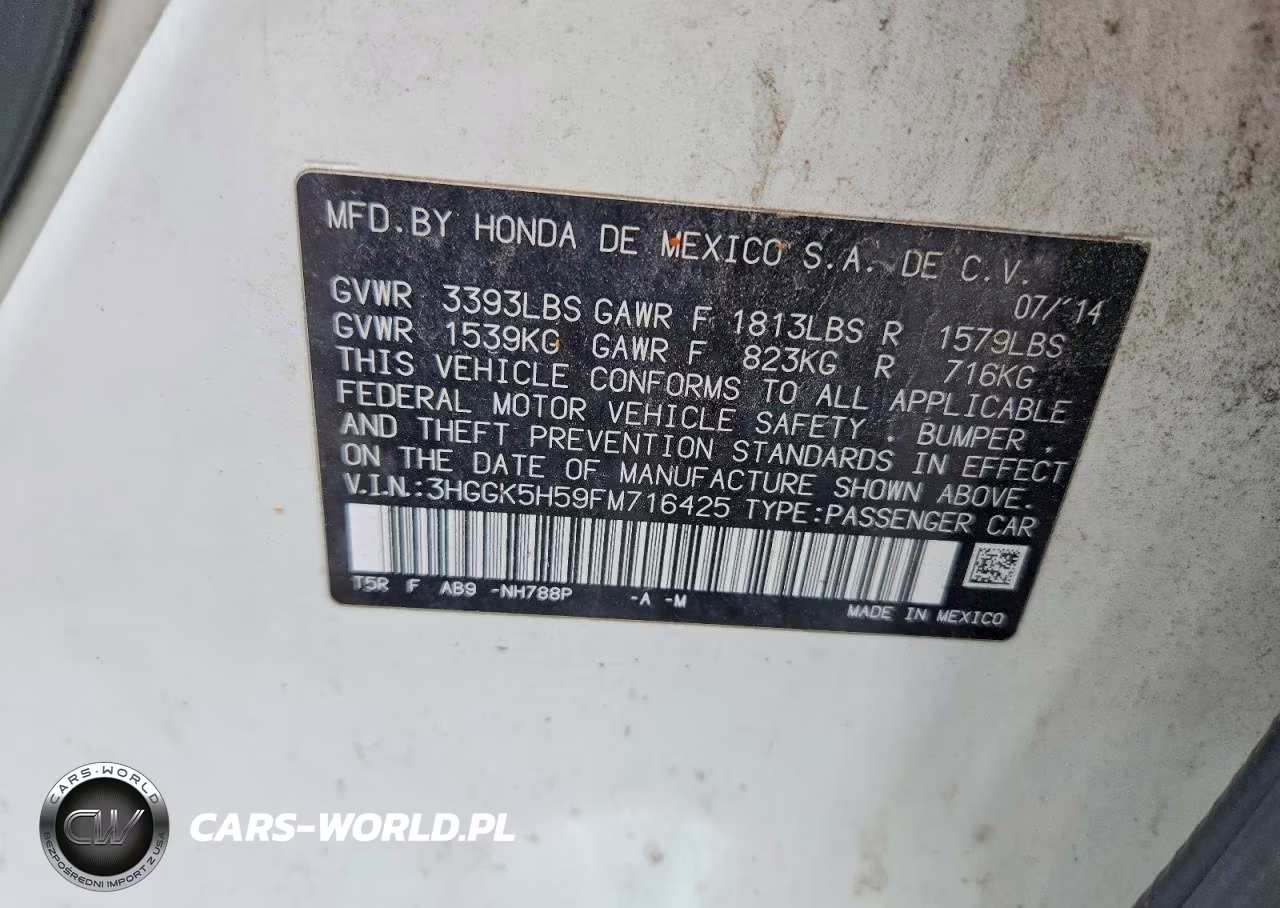 2015 Honda Fit Lx VIN:3HGGK5H59FM716425 - 12