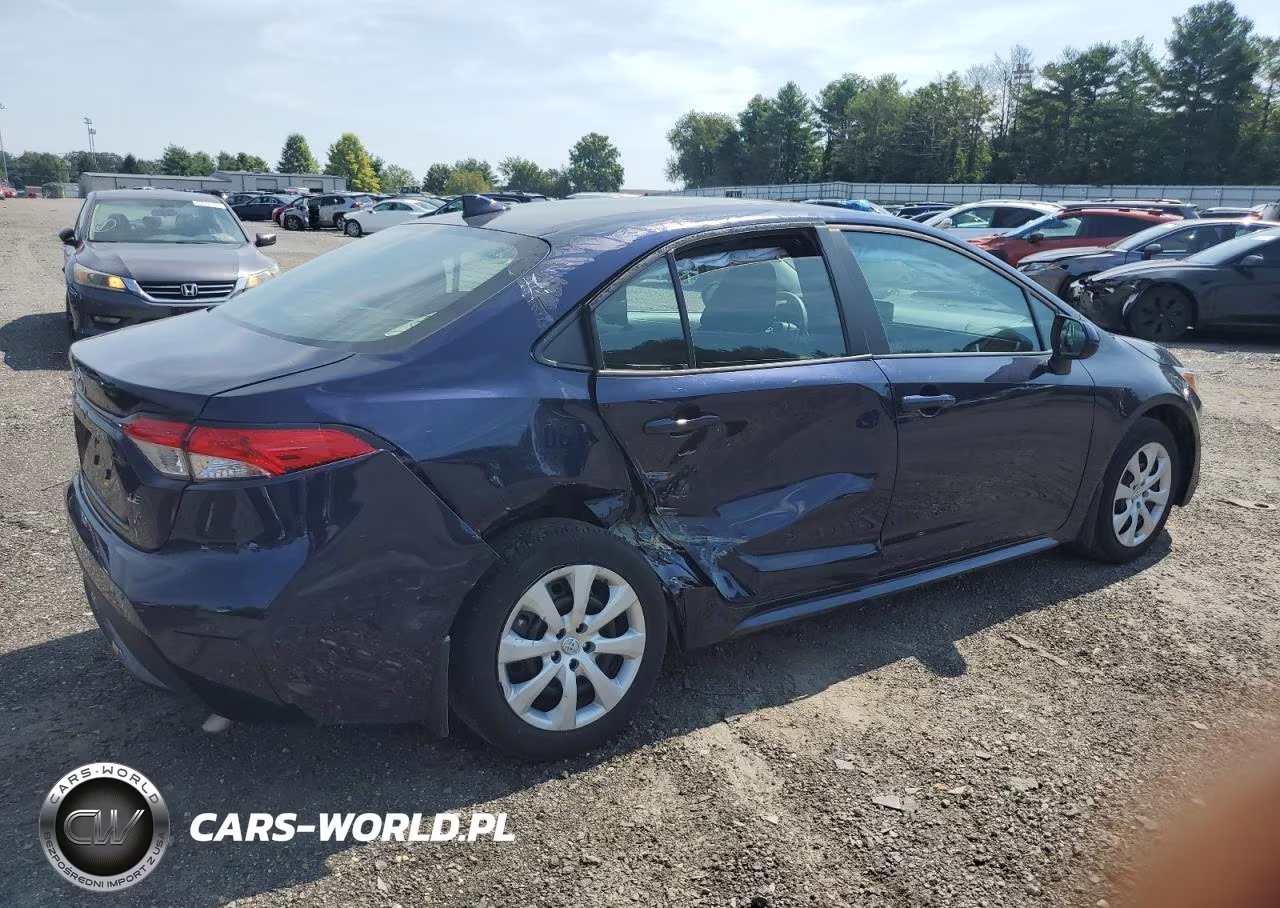 2022 Toyota Corolla Le VIN:5YFEPMAE9NP388541 - 3