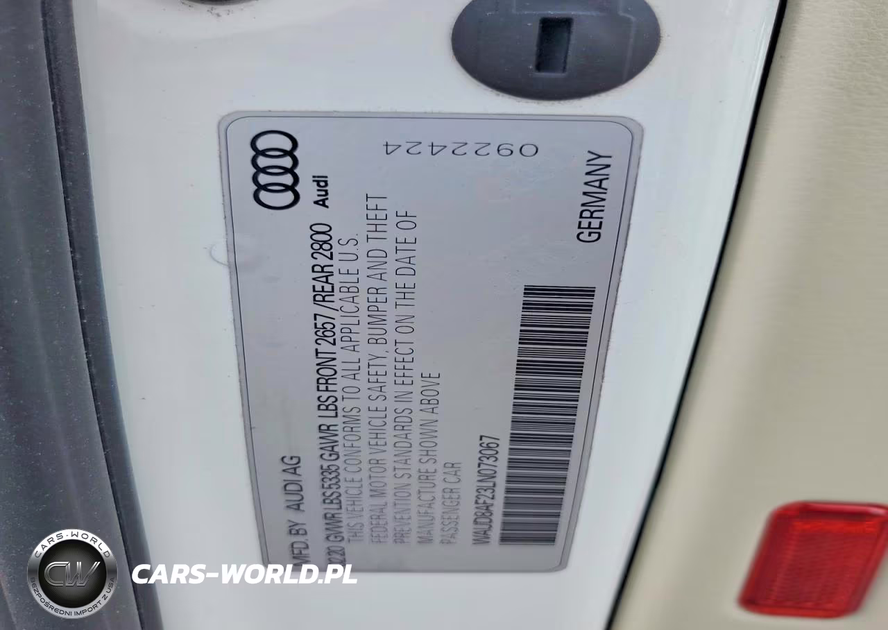 2020 Audi A6 Premium VIN:WAUD8AF23LN073067 - 12