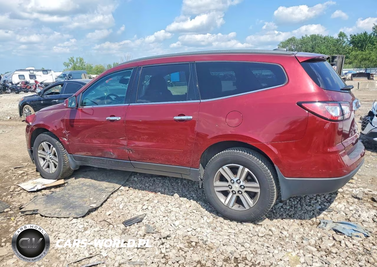 2016 Chevrolet Traverse Lt VIN:1GNKRGKD1GJ176509 - 2