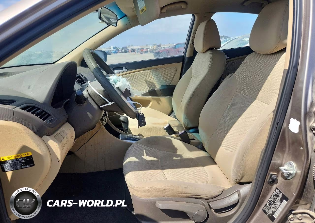 2013 Hyundai Accent Gls VIN:KMHCT4AE8DU312521 - 7
