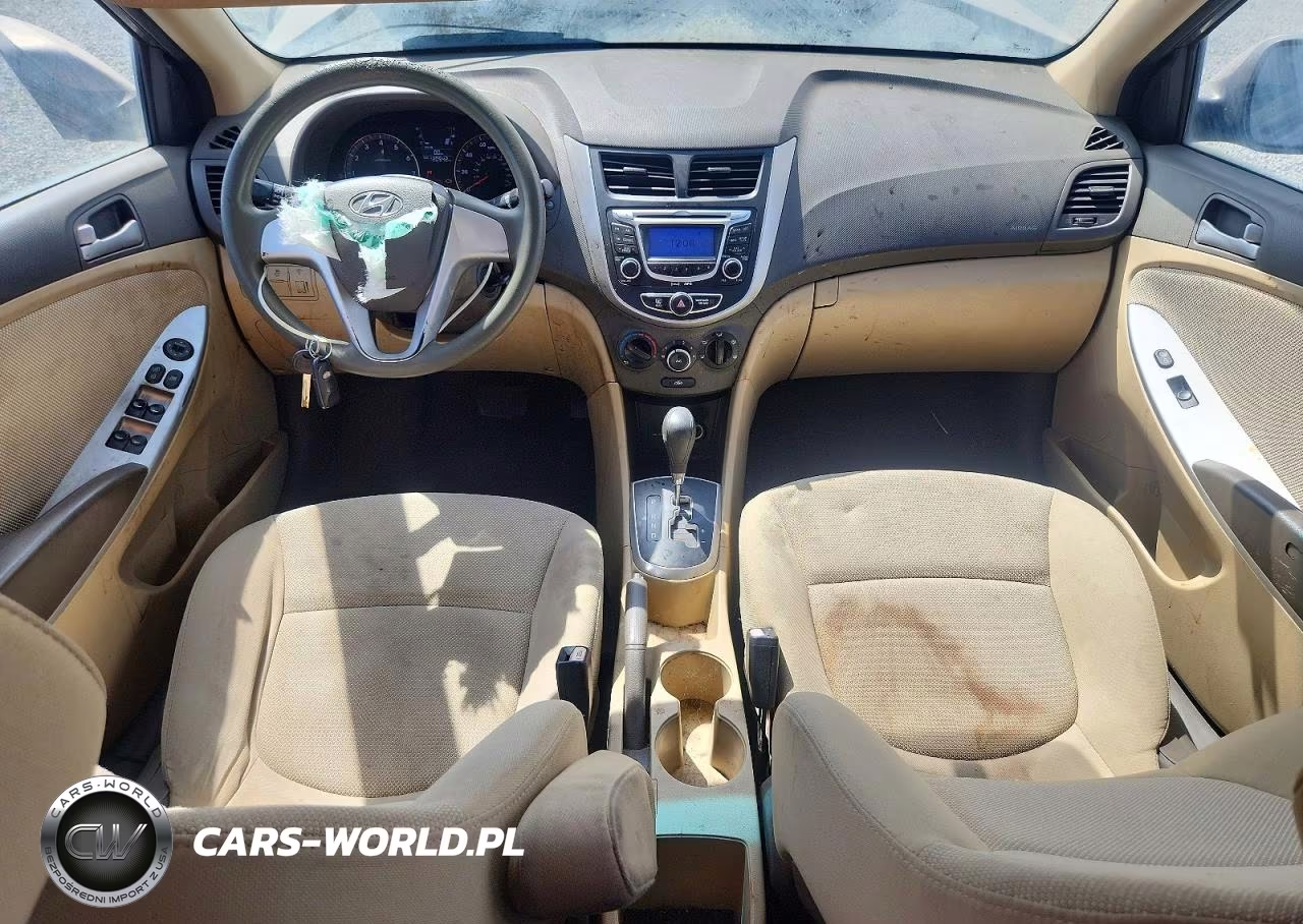 2013 Hyundai Accent Gls VIN:KMHCT4AE8DU312521 - 8