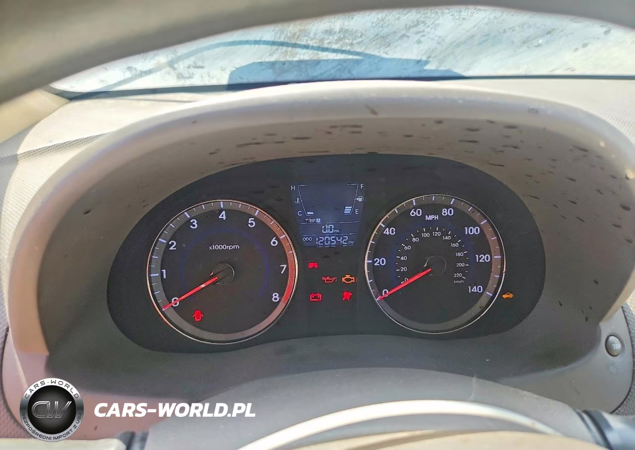 2013 Hyundai Accent Gls VIN:KMHCT4AE8DU312521 - 9