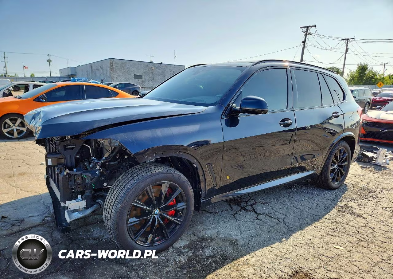 2022 BMW X5 M50I VIN:5UXJU4C0XN9J59492 - 1