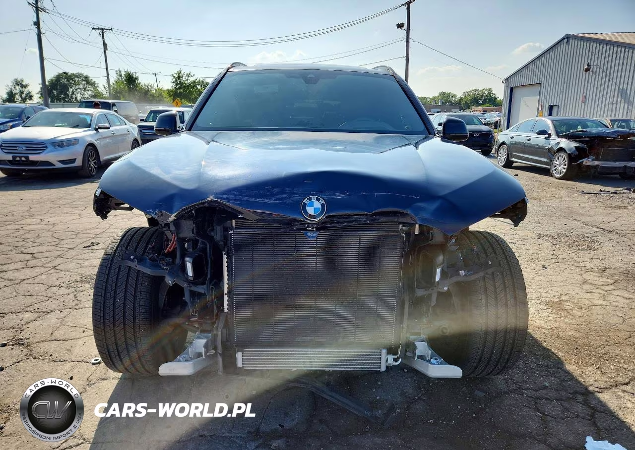 2022 BMW X5 M50I VIN:5UXJU4C0XN9J59492 - 5