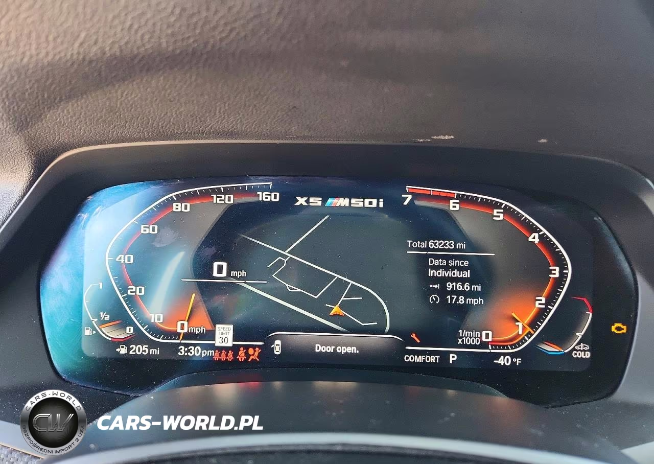 2022 BMW X5 M50I VIN:5UXJU4C0XN9J59492 - 9