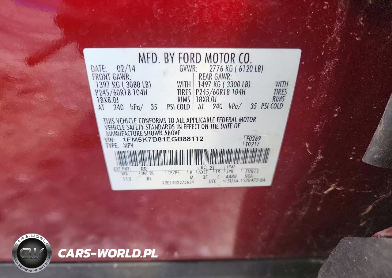 2014 Ford Explorer Xlt VIN:1FM5K7D81EGB88112 - 13