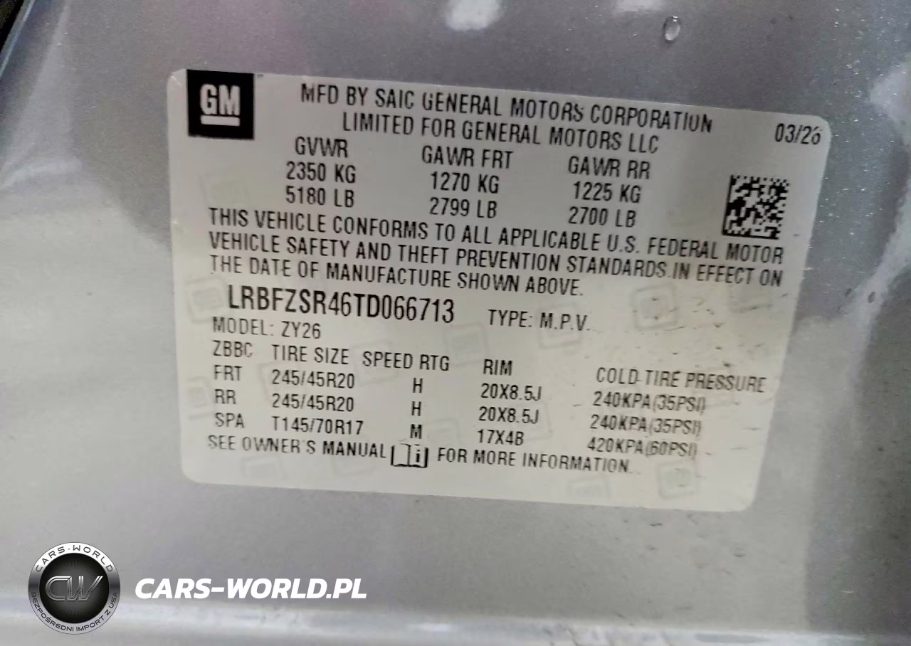 2026 Buick Envision Avenir VIN:LRBFZSR46TD066713 - 13