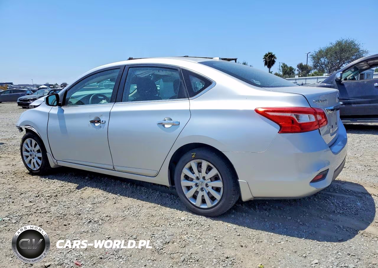 2016 Nissan Sentra Sv VIN:3N1AB7AP2GY320734 - 2