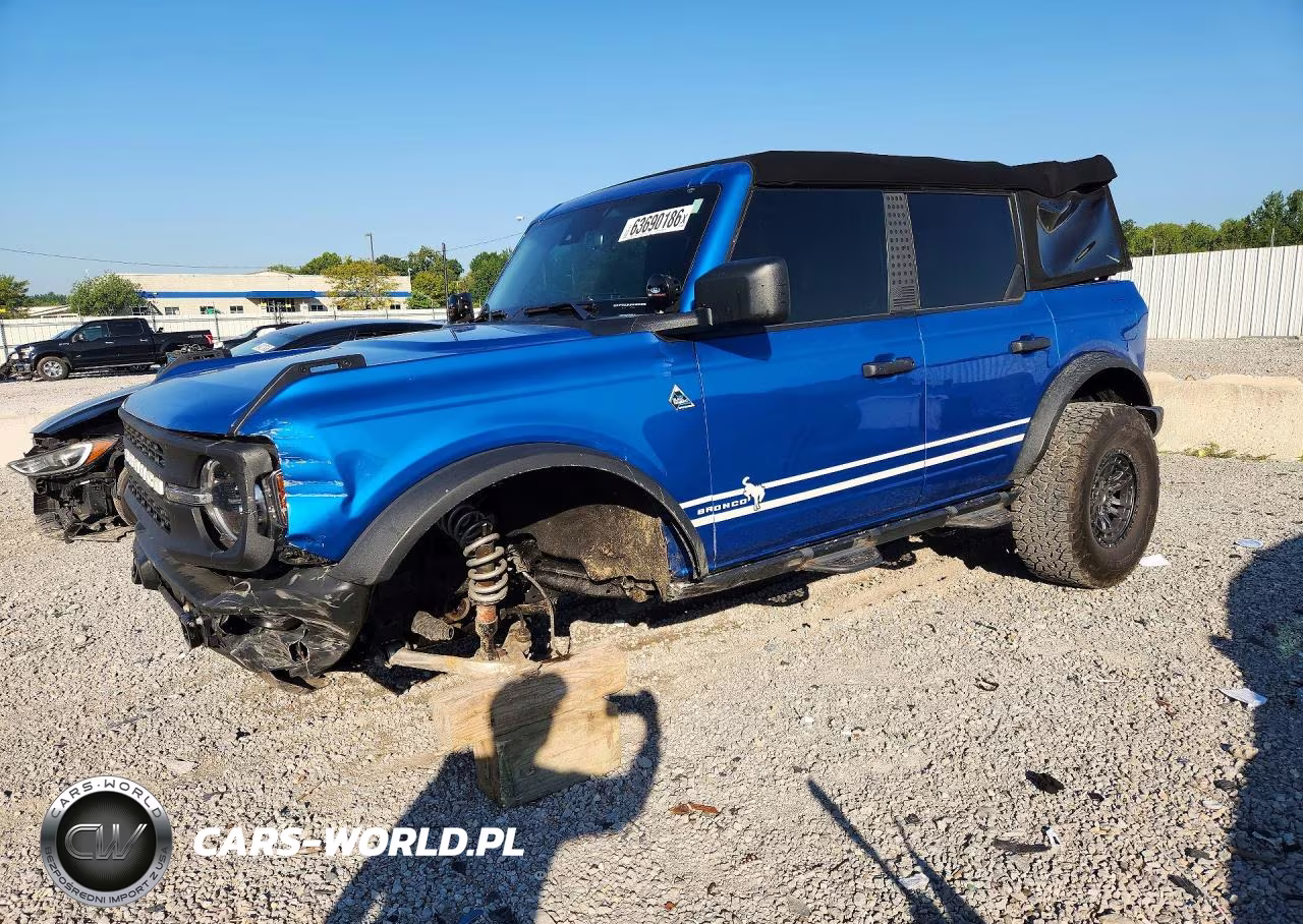 2023 Ford Bronco Base VIN:1FMDE5BH4PLB54475 - 1