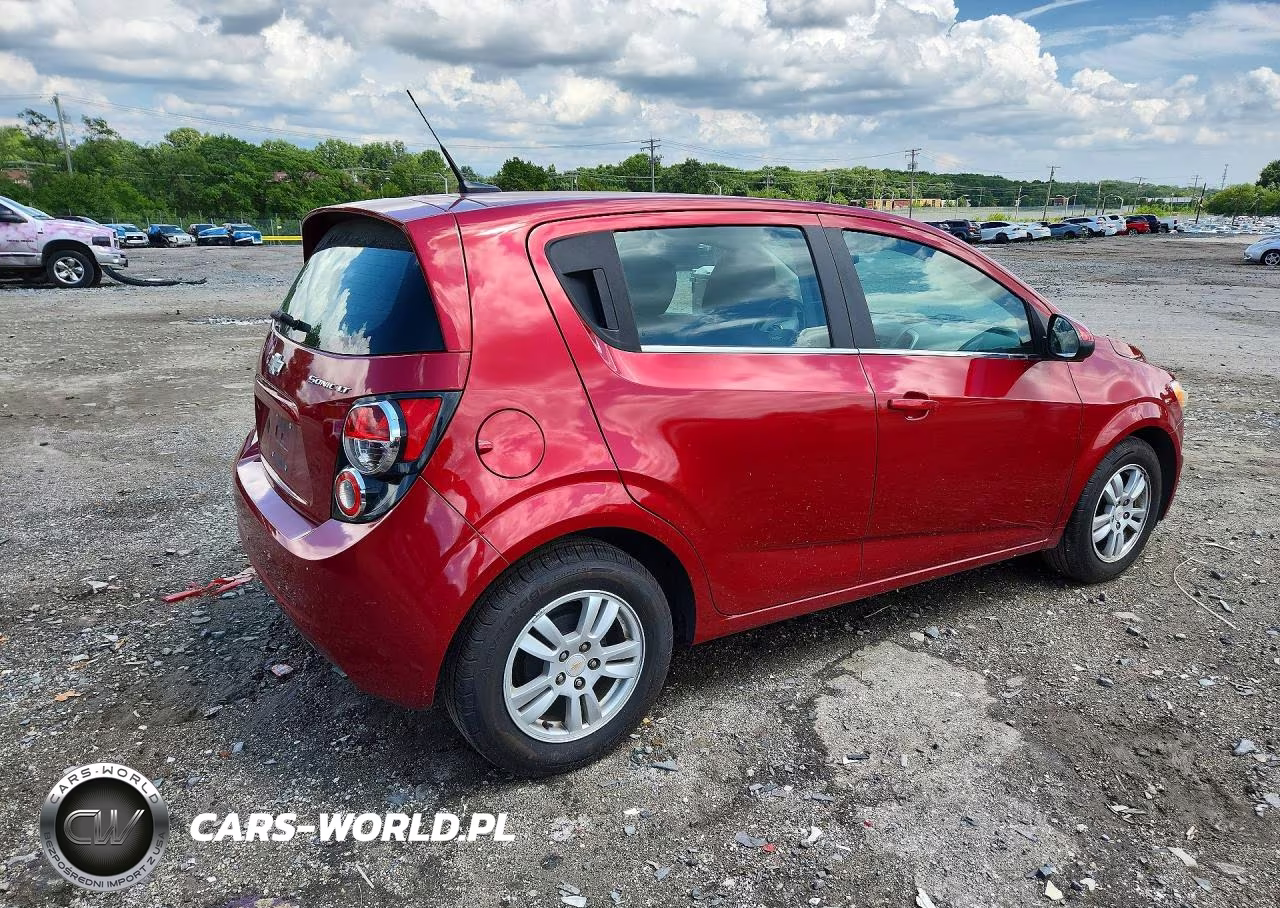 2012 Chevrolet Sonic Lt VIN:1G1JC6SH8C4176284 - 3