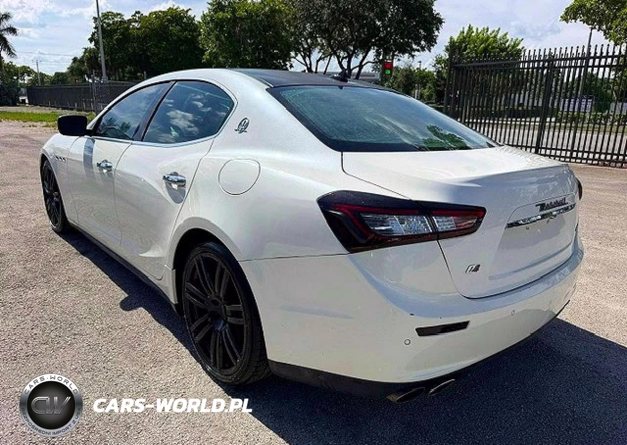 2014 Maserati Ghibli S VIN:ZAM57RTA9E1086058 - 2