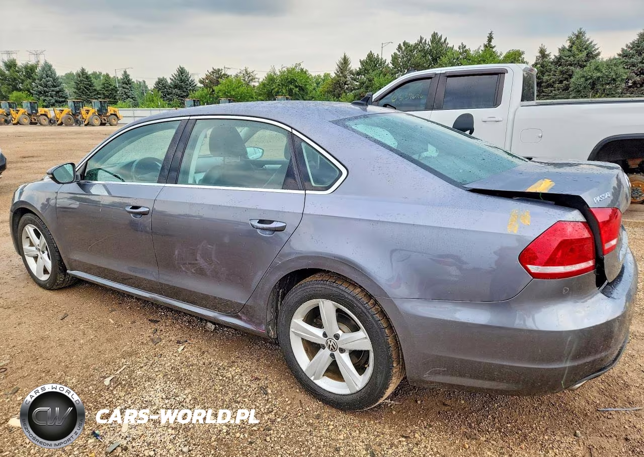 2012 Volkswagen Passat Se VIN:1VWBH7A31CC037786 - 2
