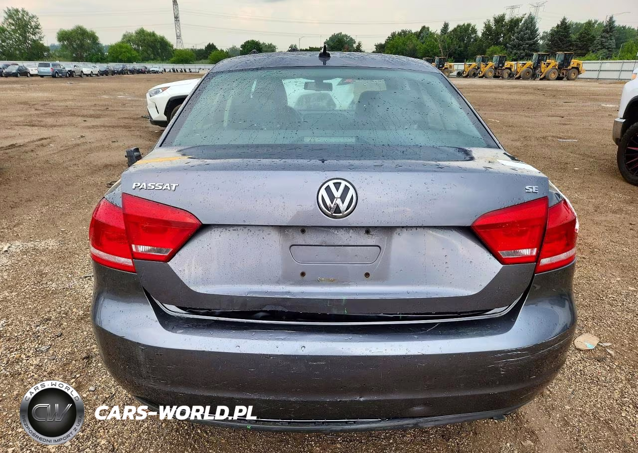 2012 Volkswagen Passat Se VIN:1VWBH7A31CC037786 - 6