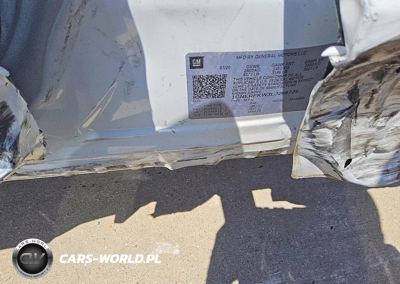 2020 Chevrolet Traverse Ls VIN:1GNERFKW3LJ268725 - 13