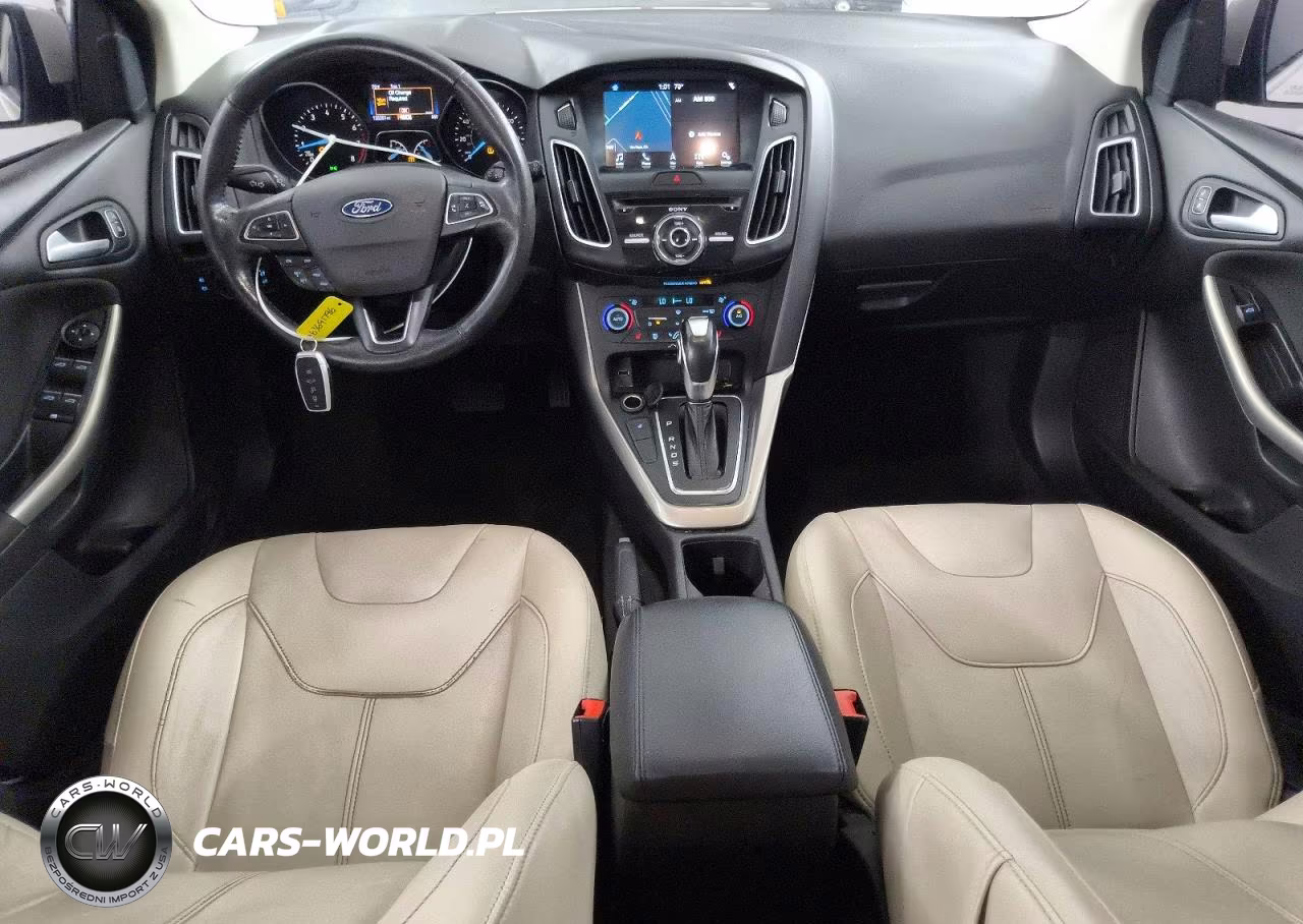 2018 Ford Focus Titanium VIN:1FADP3N29JL314521 - 8