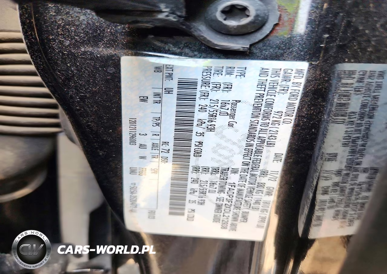 2013 Ford Focus Se VIN:1FADP3F2XDL212938 - 12