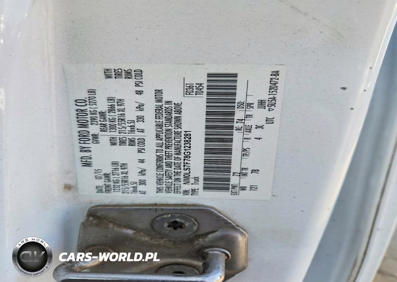 2016 Ford Transit Connect Xlt VIN:NM0LS7F78G1238281 - 14