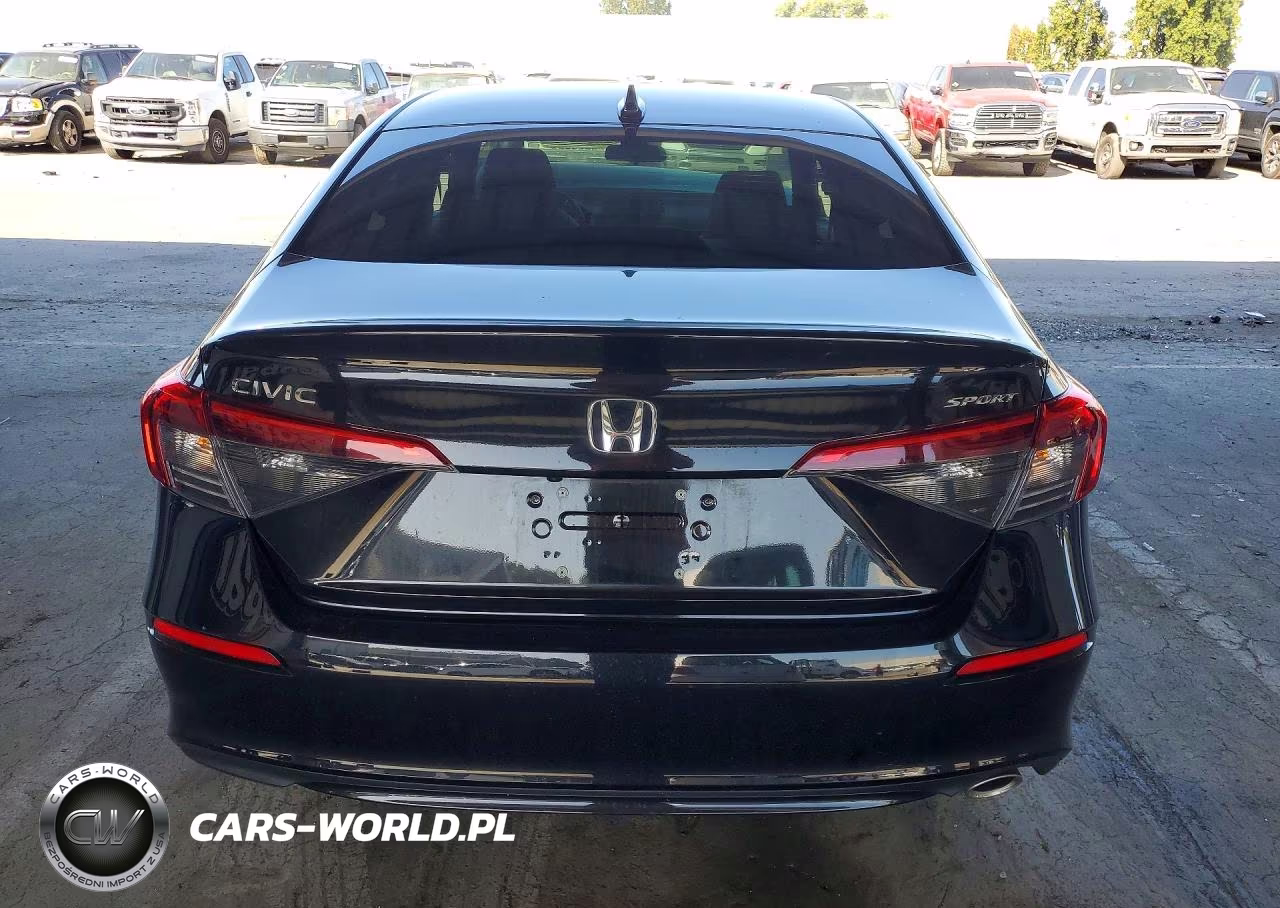 2022 Honda Civic Sport VIN:2HGFE2F5XNH594806 - 6
