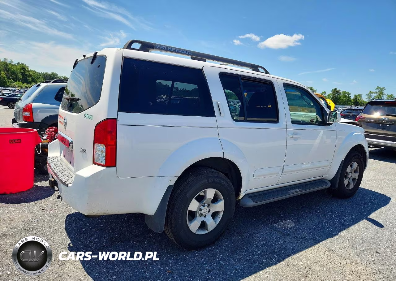 2007 Nissan Pathfinder S VIN:5N1AR18W17C639646 - 3