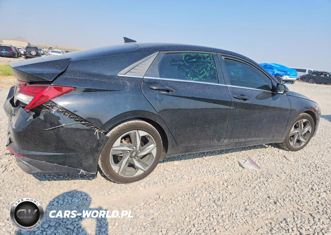 2021 Hyundai Elantra Sel VIN:5NPLN4AG1MH017027 - 3