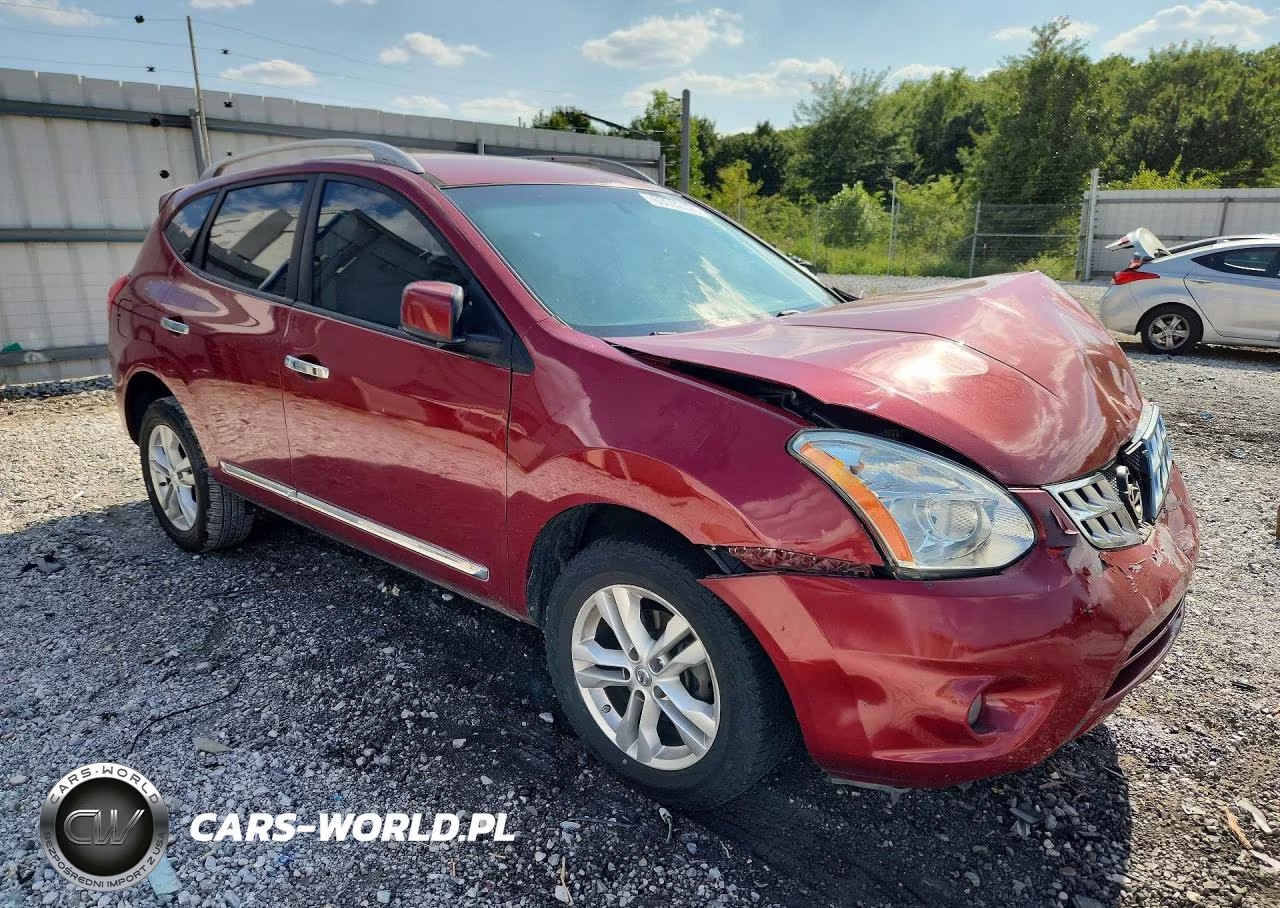 2013 Nissan Rogue S VIN:JN8AS5MT7DW006417 - 4