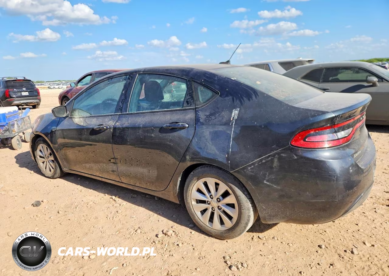 2014 Dodge Dart Sxt VIN:1C3CDFBB7ED699697 - 2