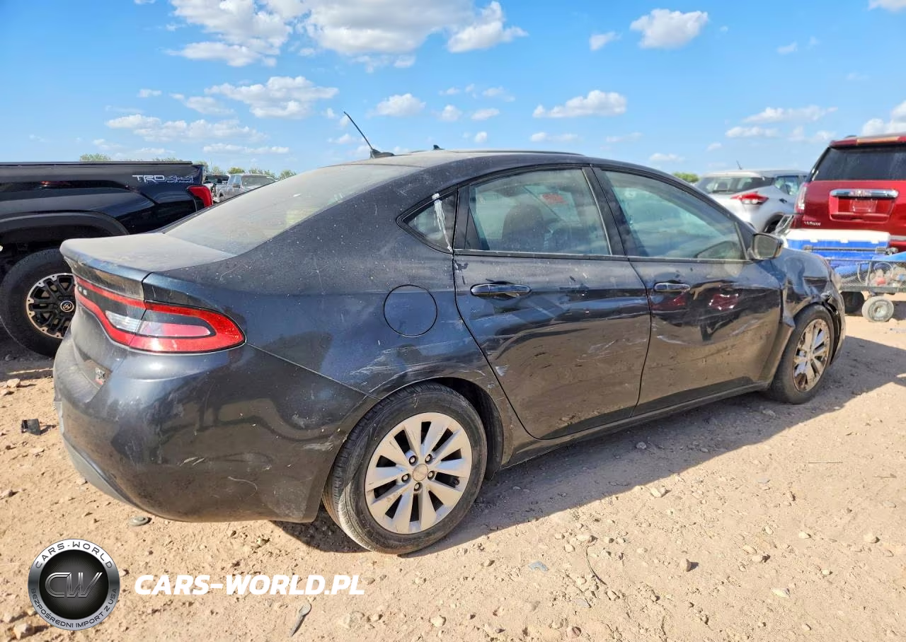 2014 Dodge Dart Sxt VIN:1C3CDFBB7ED699697 - 3