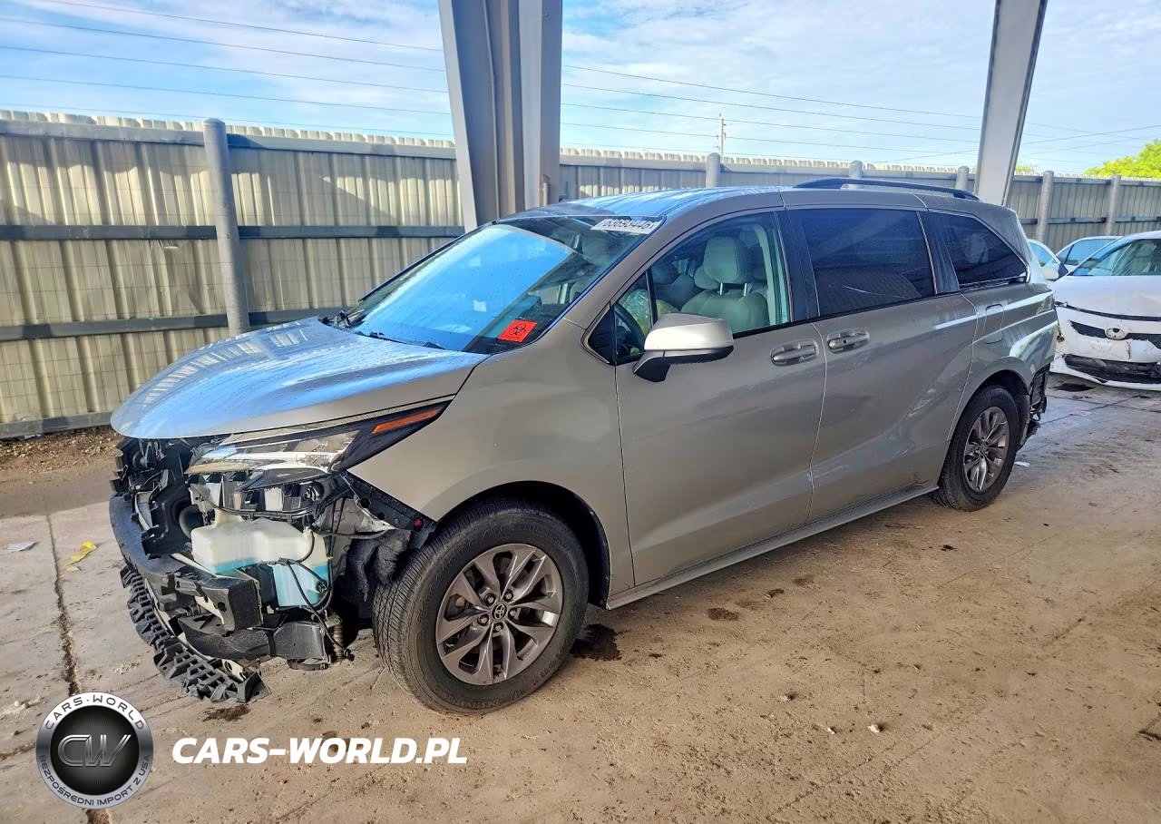 2024 Toyota Sienna Le VIN:5TDKRKEC3RS186740 - 1