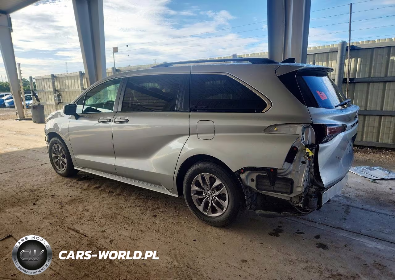 2024 Toyota Sienna Le VIN:5TDKRKEC3RS186740 - 2