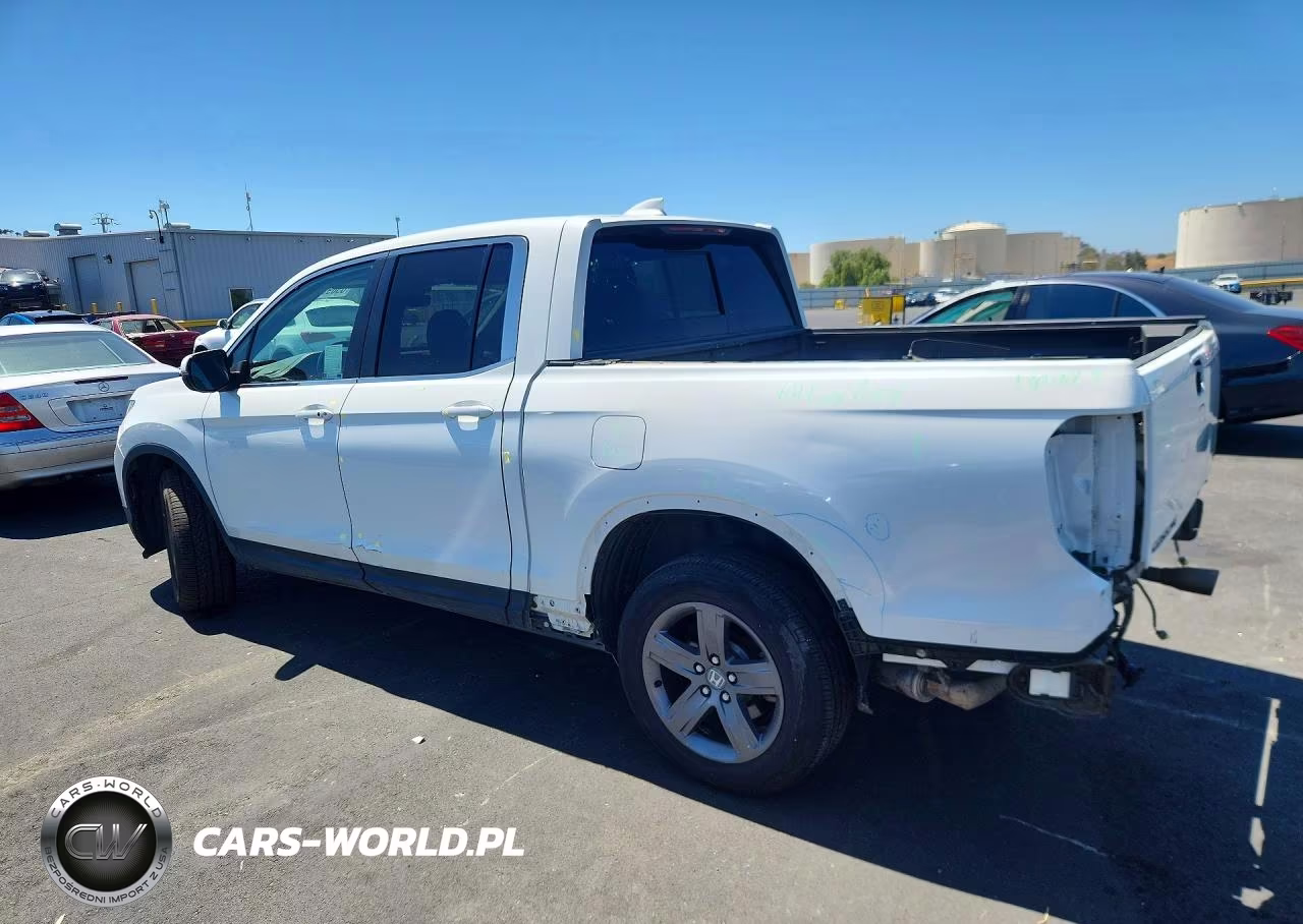 2022 Honda Ridgeline Rtl VIN:5FPYK3F58NB038853 - 2