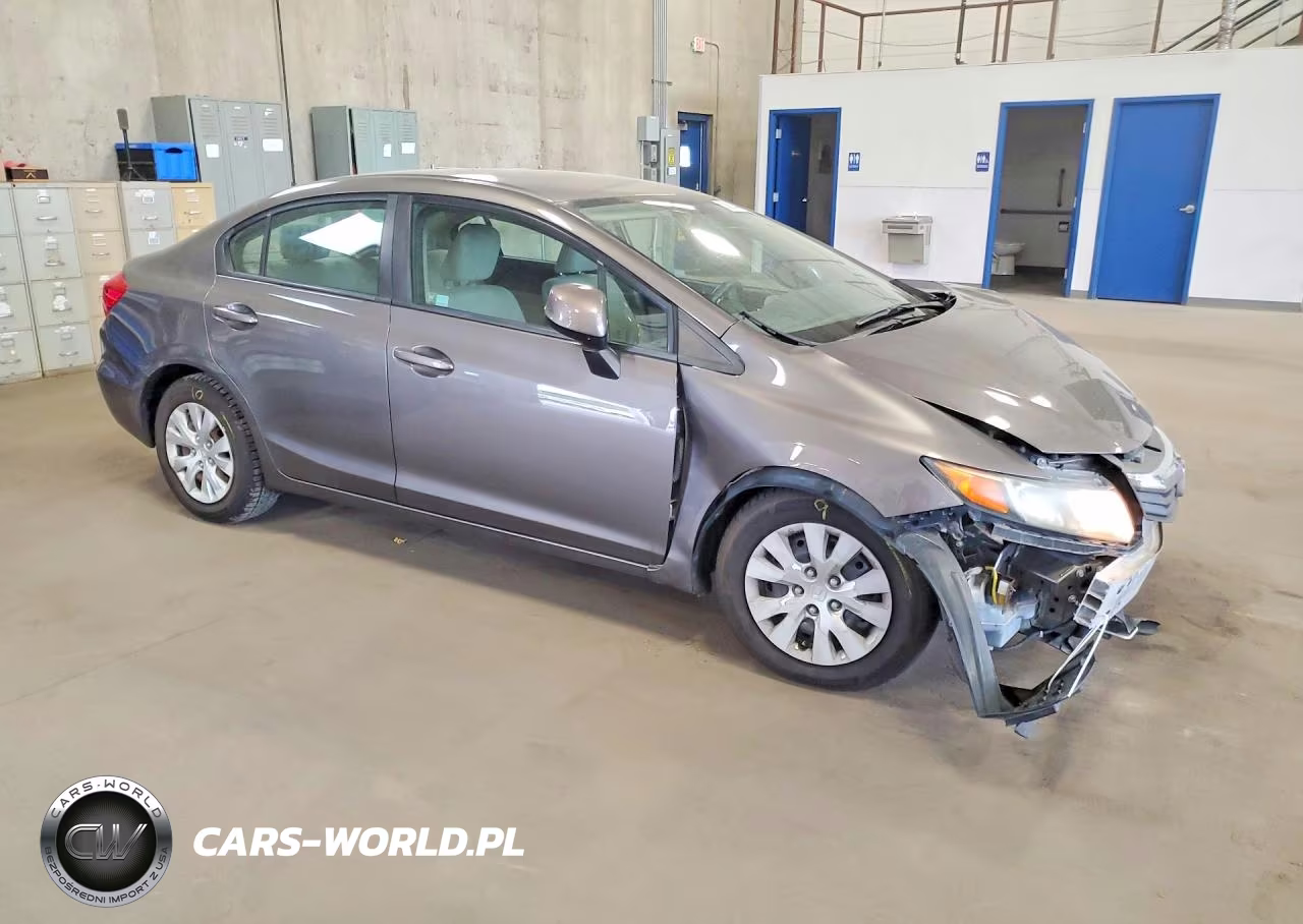 2012 Honda Civic Lx VIN:19XFB2F50CE390886 - 4