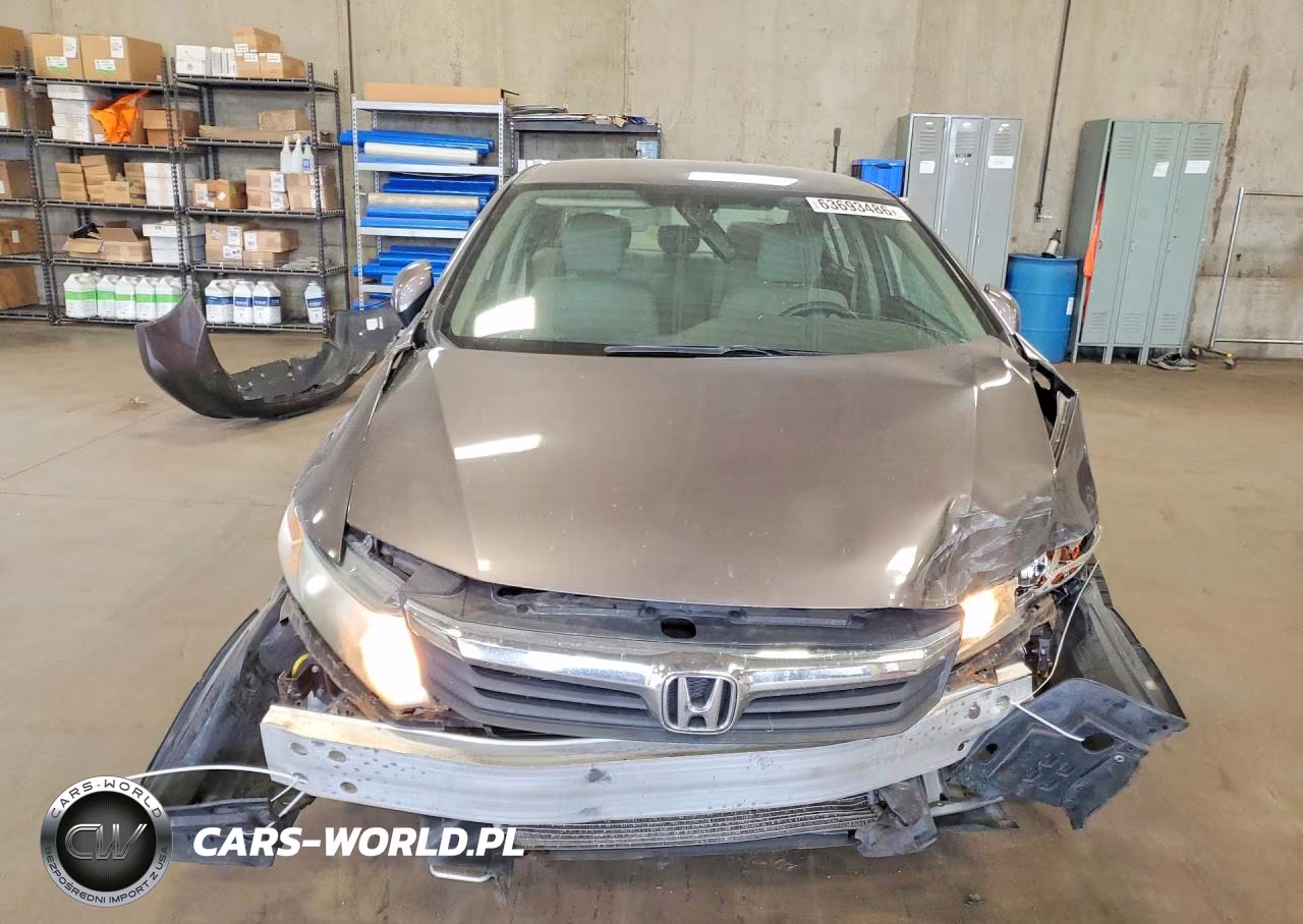 2012 Honda Civic Lx VIN:19XFB2F50CE390886 - 5