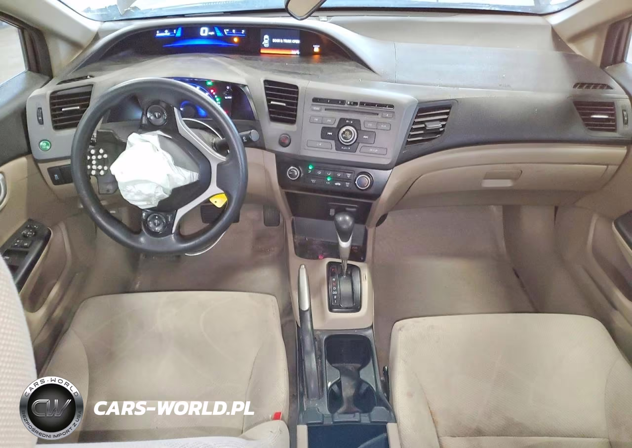 2012 Honda Civic Lx VIN:19XFB2F50CE390886 - 8