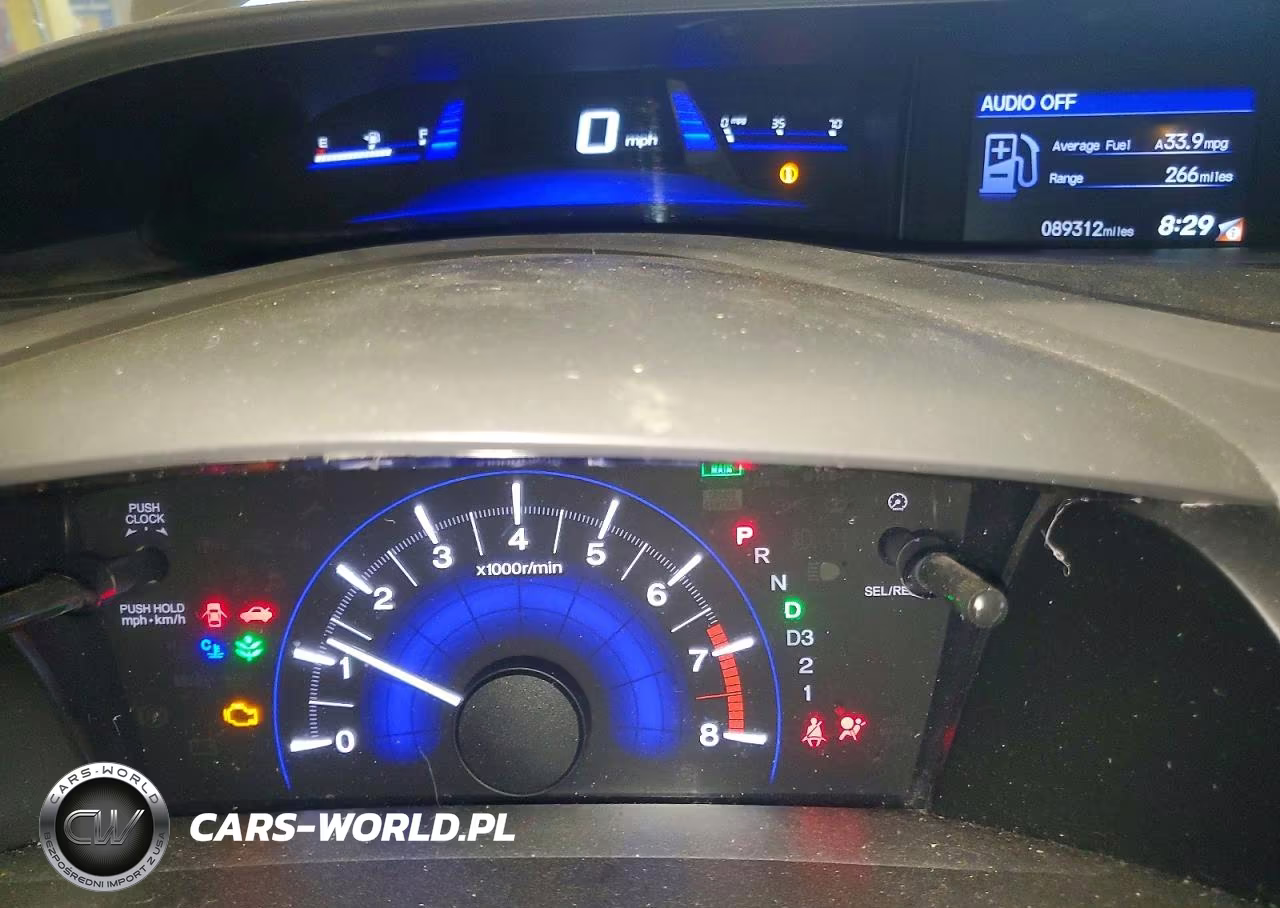 2012 Honda Civic Lx VIN:19XFB2F50CE390886 - 9