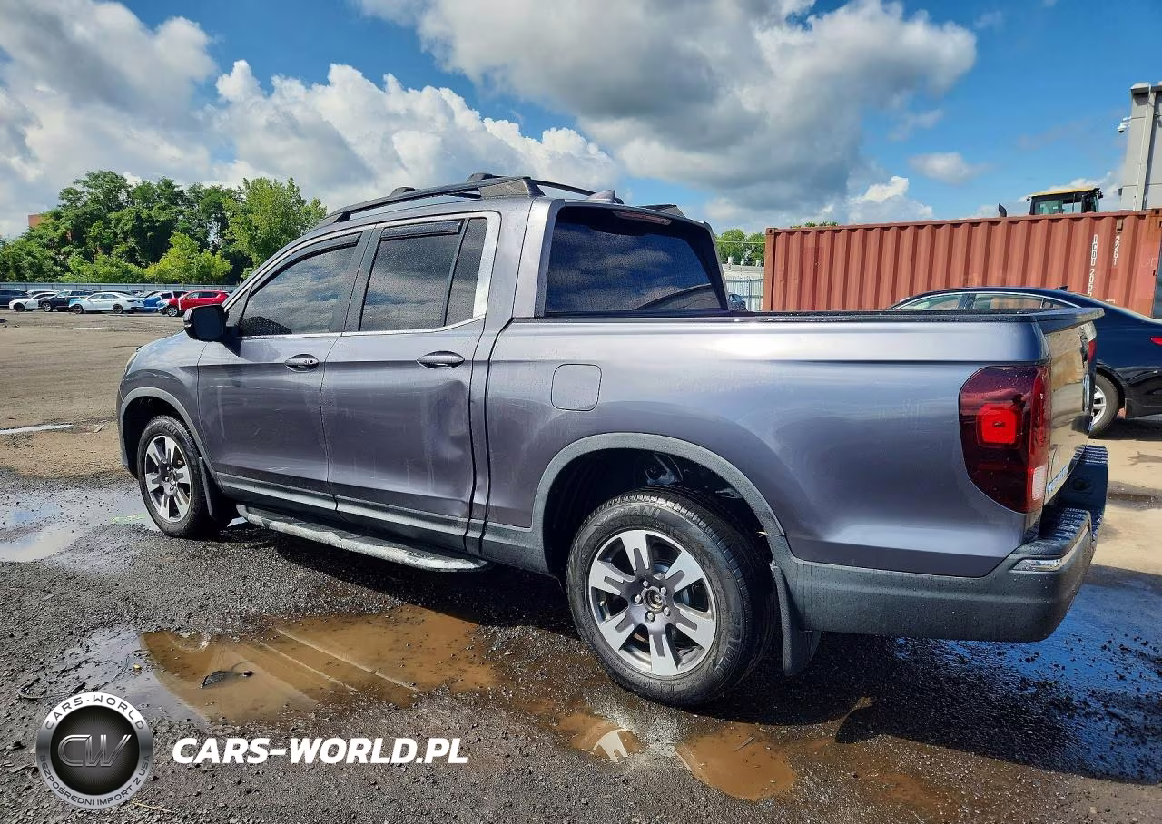 2017 Honda Ridgeline Rtl VIN:5FPYK3F51HB002488 - 2