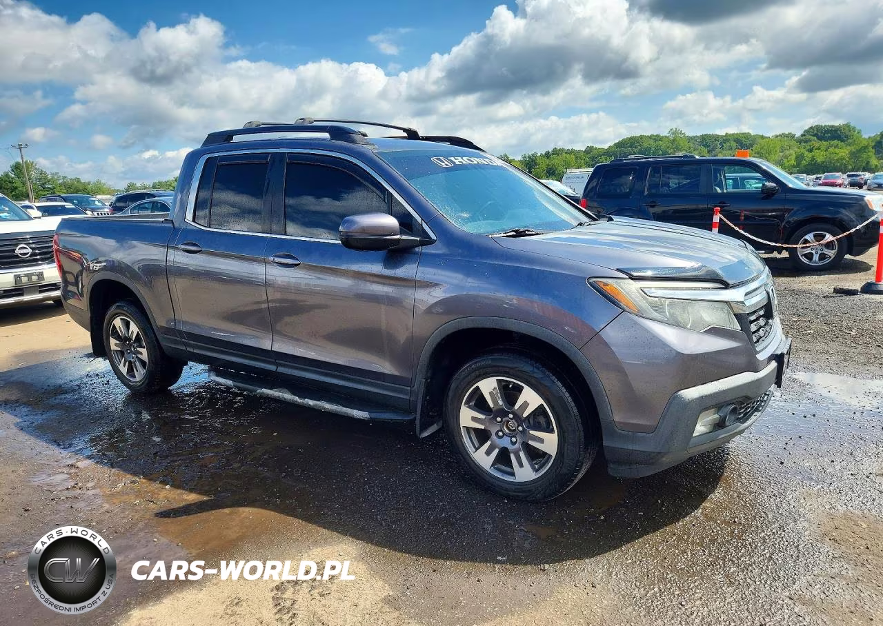 2017 Honda Ridgeline Rtl VIN:5FPYK3F51HB002488 - 4