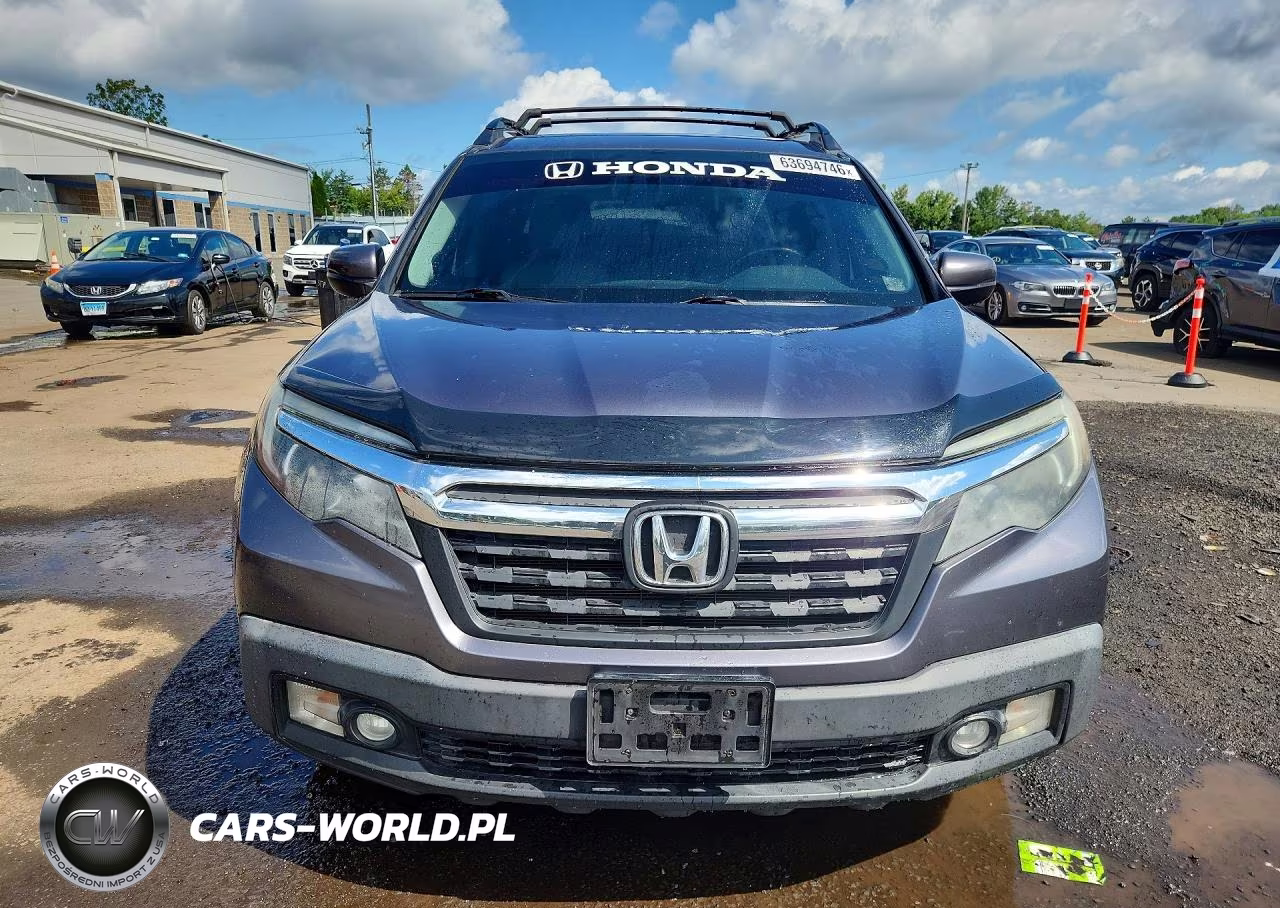 2017 Honda Ridgeline Rtl VIN:5FPYK3F51HB002488 - 5