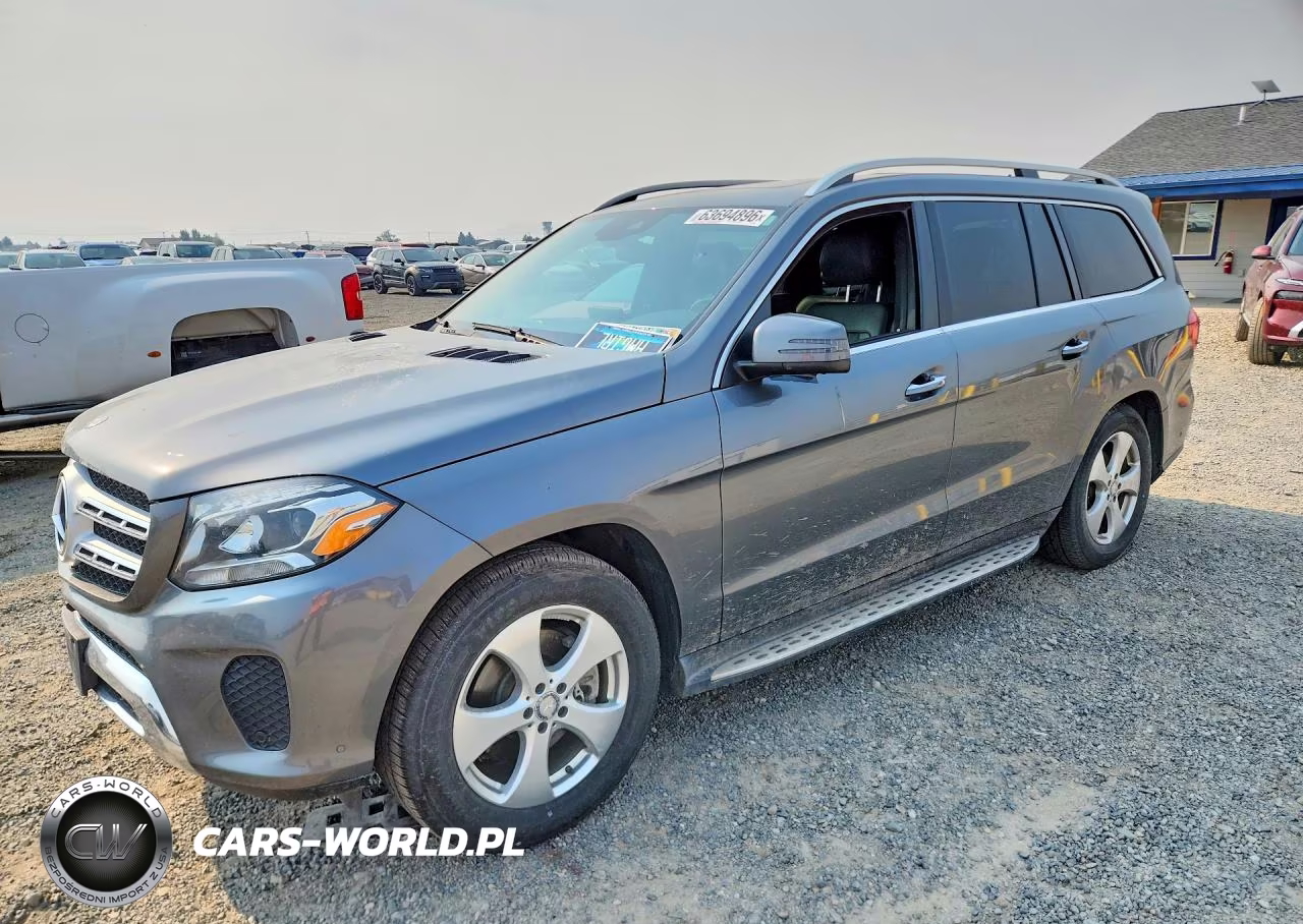 2017 Mercedes-Benz Gls 450 4Matic VIN:4JGDF6EE0HA854155 - 1