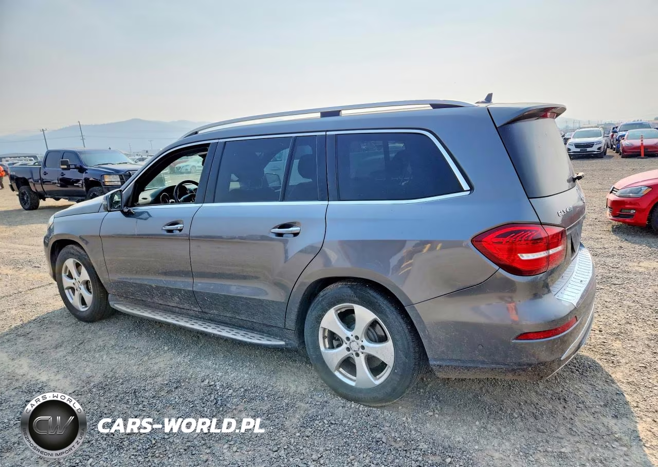 2017 Mercedes-Benz Gls 450 4Matic VIN:4JGDF6EE0HA854155 - 2