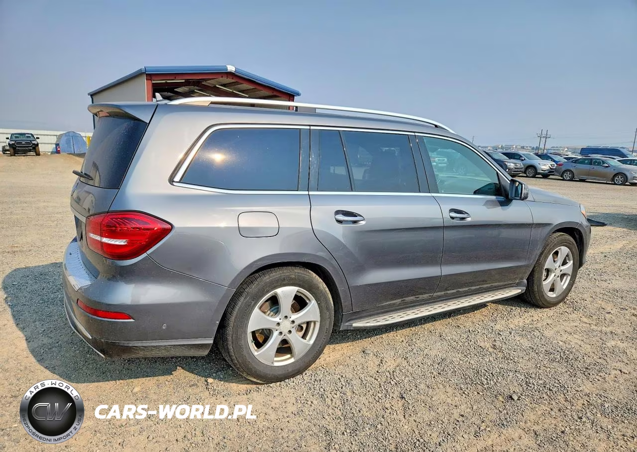 2017 Mercedes-Benz Gls 450 4Matic VIN:4JGDF6EE0HA854155 - 3
